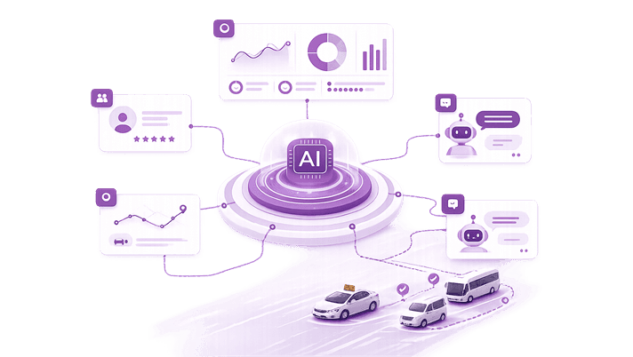 AI-Powered Transport Business Dashboard – Predictive Insights and CRM Automation