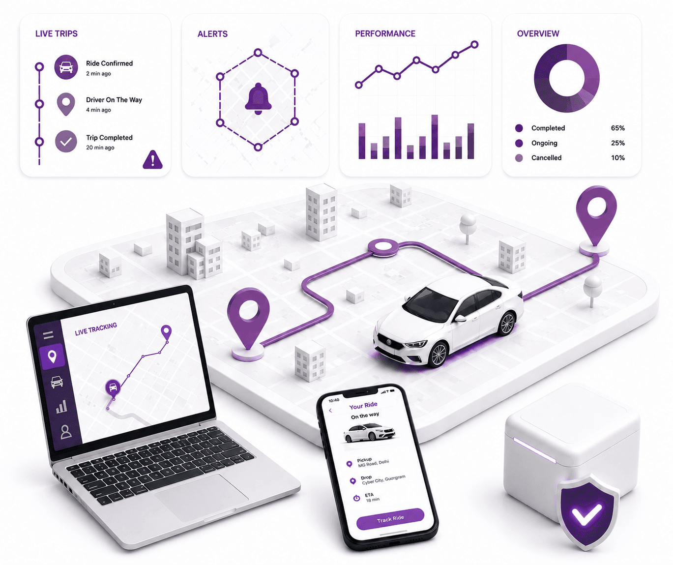 Zoyride Transport Management System – AI-Powered Fleet & Booking Platform