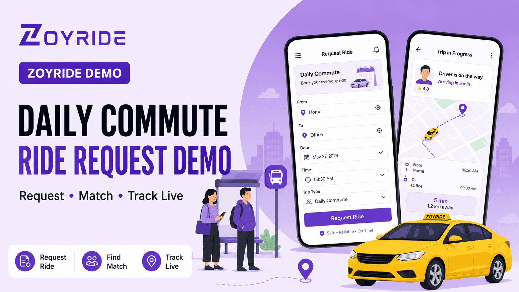 Daily Commute Ride Requests