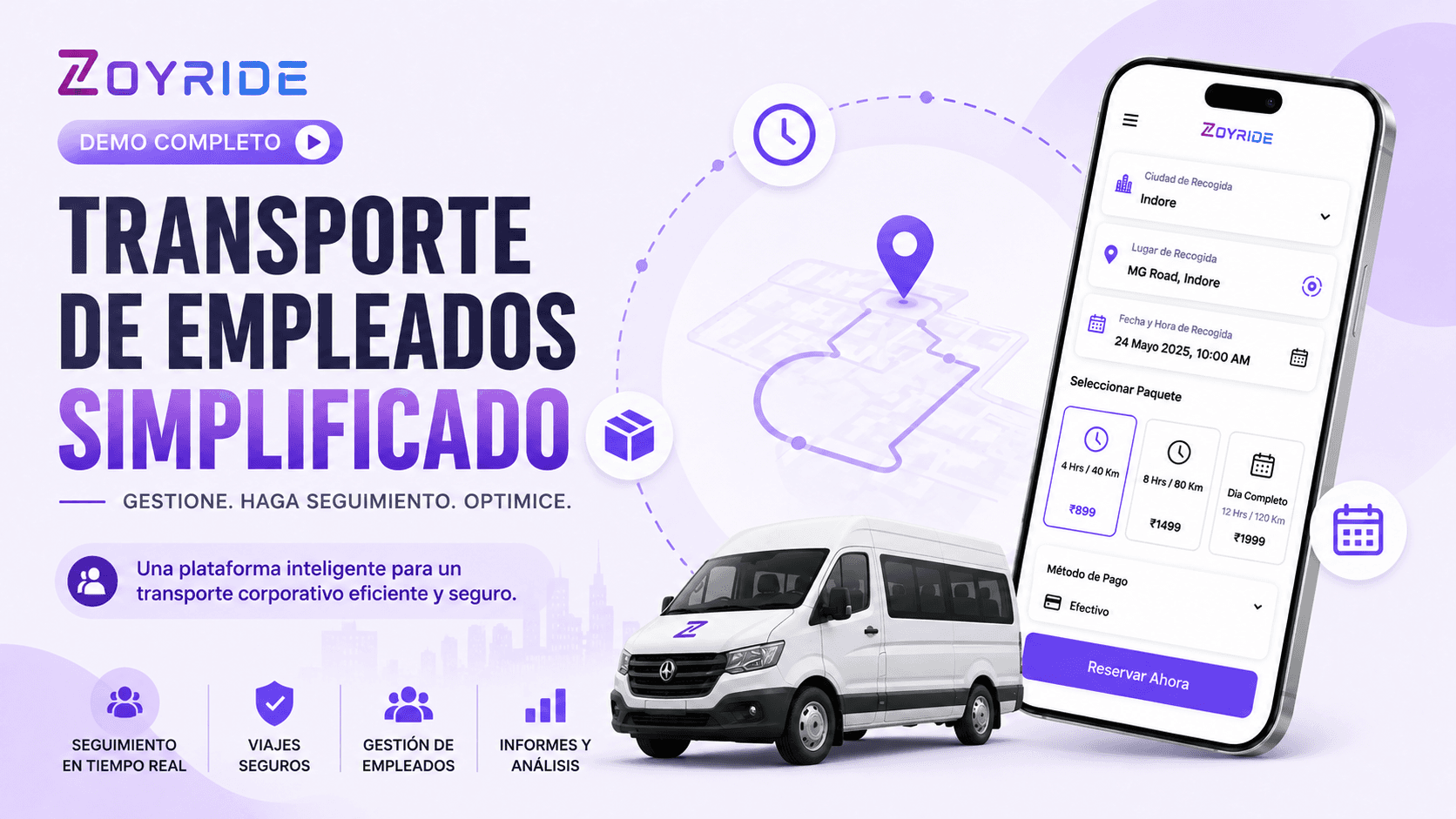 Demo de ETS con Zoyride