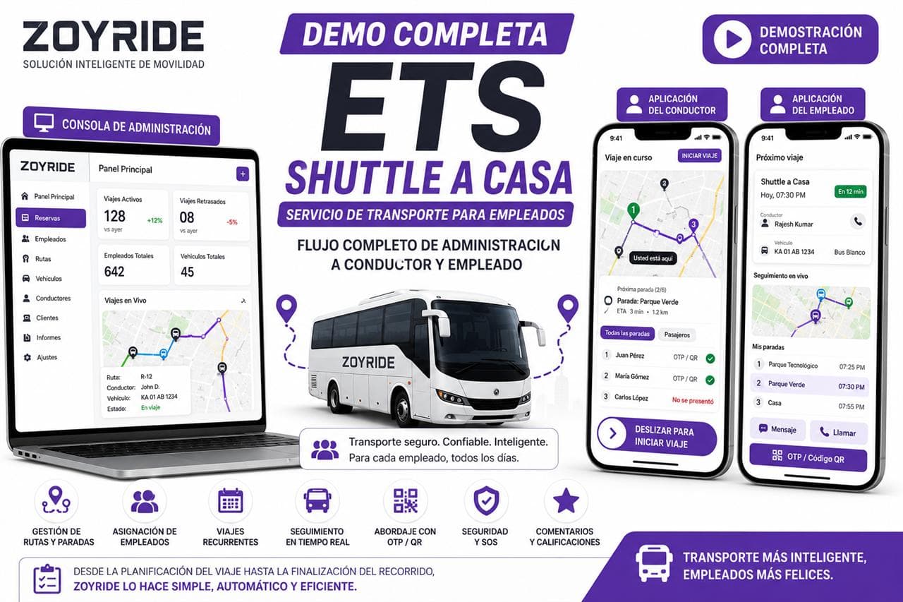 Zoyride ETS Shuttle a Casa