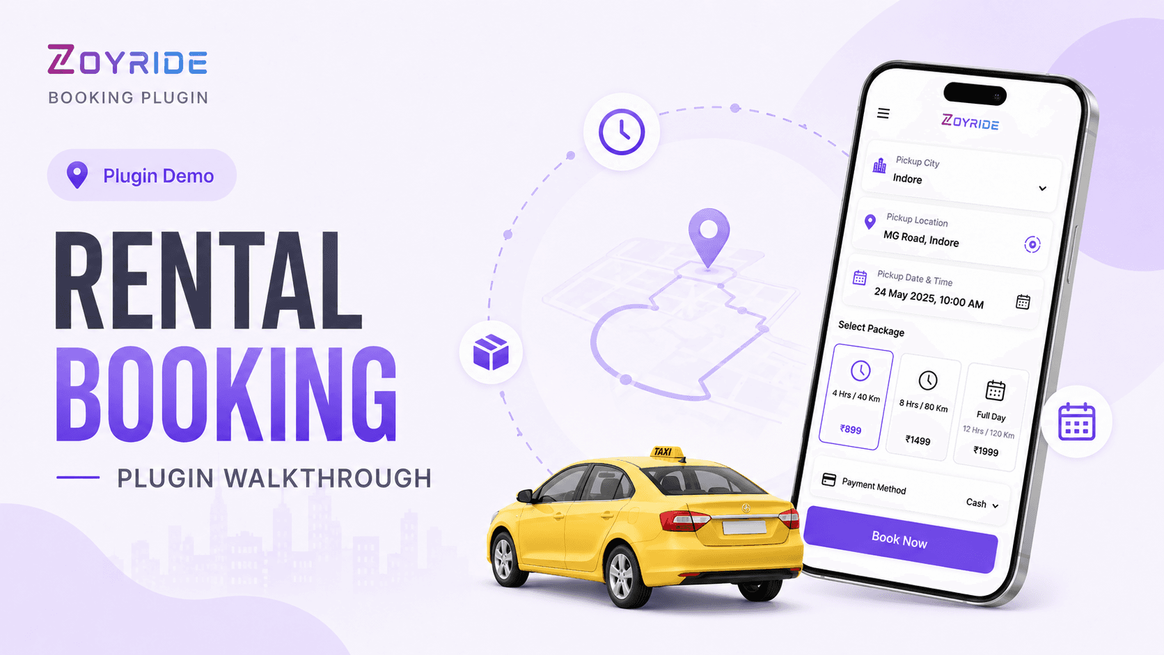 Rental Booking Plugin