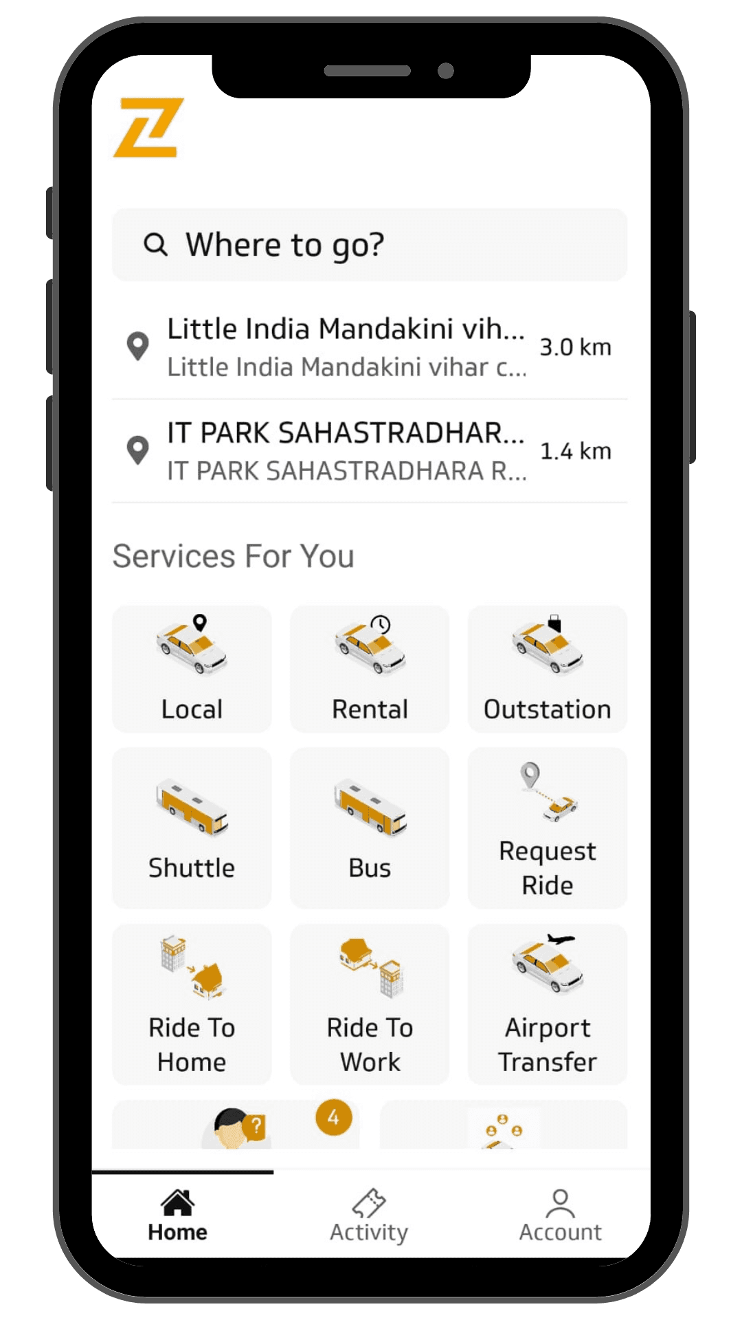 Passenger app preview