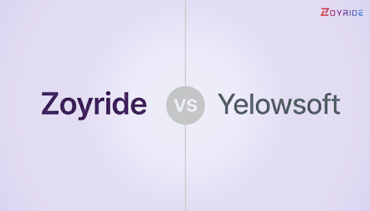 Zoyride vs Yelowsoft: qual software de despacho de táxi é o certo para o seu negócio?