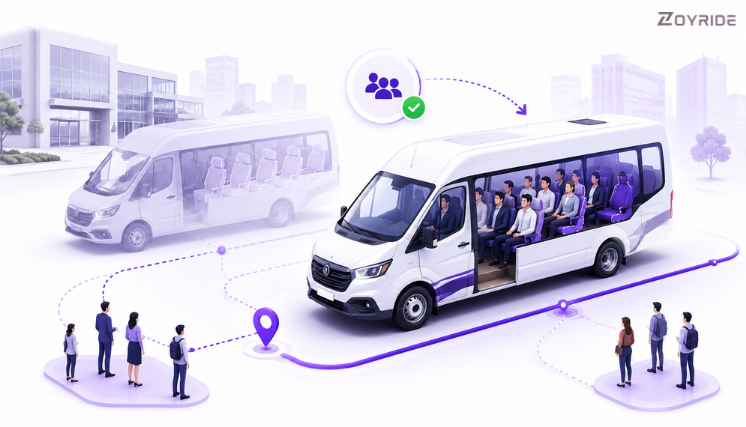 How Enterprises Are Reducing Empty Seats in Employee Transport | Zoyride Insights