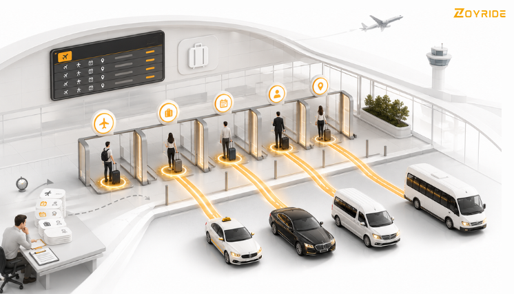 Outstation & Airport Dispatch Automation: Eliminating Dispatch Bottlenecks | Zoyride Insights